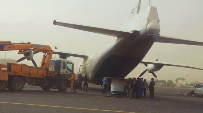 وصول طائرة للقوات المسلّحة القطرية إلى مطار بورتسودان