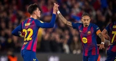 برشلونة يستهدف ملامسة لقب الدوري الإسباني ضد أوساسونا برشلونة يستهدف ملامسة لقب الدوري الإسباني ضد أوساسونا