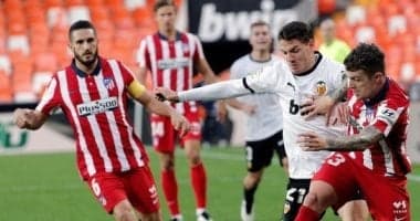 تشكيل مباراة فالنسيا ضد أتلتيكو مدريد فى الدوري الإسبانى تشكيل مباراة فالنسيا ضد أتلتيكو مدريد فى الدوري الإسبانى