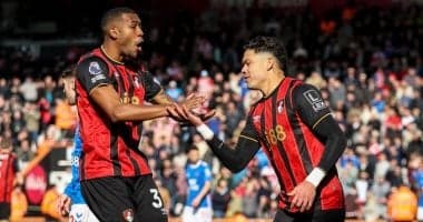 عمالقة الدوري الإنجليزي تتصارع على موهبة بورنموث عمالقة الدوري الإنجليزي تتصارع على موهبة بورنموث
