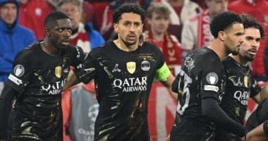 باريس سان جيرمان يتفوق على بايرن ميونخ بهدف في الشوط الأول باريس سان جيرمان يتفوق على بايرن ميونخ بهدف في الشوط الأول