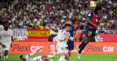 موعد مباراة الكلاسيكو بين برشلونة وريال مدريد لحسم لقب الدوري الإسباني موعد مباراة الكلاسيكو بين برشلونة وريال مدريد لحسم لقب الدوري الإسباني