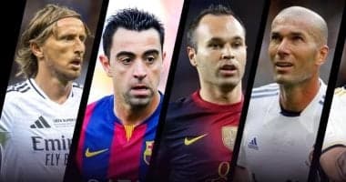 إنييستا وتشافي وزيدان أساطير الفن والهندسة في تاريخ الدورى الإسبانى إنييستا وتشافي وزيدان أساطير الفن والهندسة في تاريخ الدورى الإسبانى