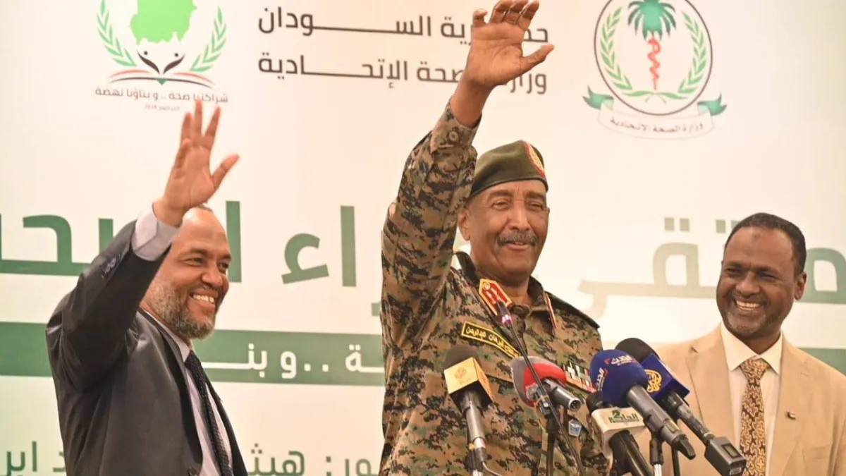 تصريحات للبرهان تثير مخاوف أطباء السودان تصريحات للبرهان تثير مخاوف أطباء السودان