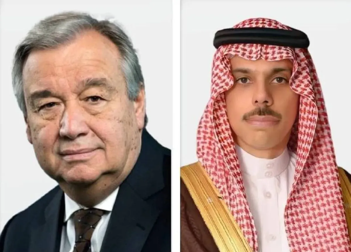 فيصل بن فرحان وغوتيريش يبحثان المستجدات الإقليمية والدولية فيصل بن فرحان وغوتيريش يبحثان المستجدات الإقليمية والدولية