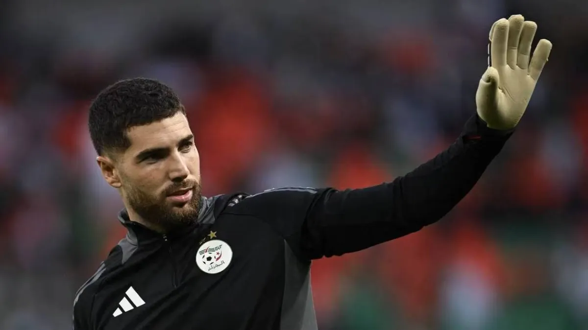 Algerias Luca Zidane Doubt for World Cup After Jaw Fracture Algerias Luca Zidane Doubt for World Cup After Jaw Fracture