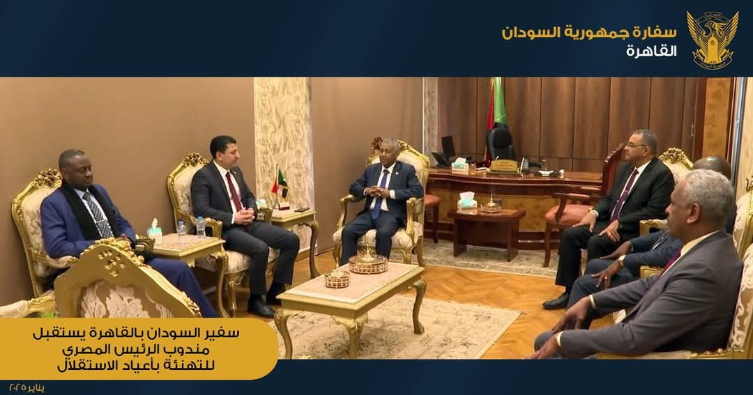 مصر تؤكد استمرار رعاية الرئيس عبدالفتاح السيسي للوجود السوداني داخل أراضيها