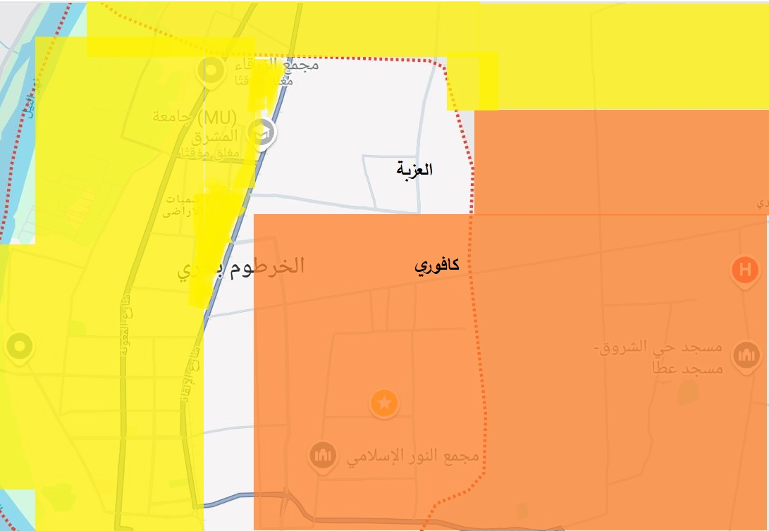 القوات المسلحة تهاجم حي العزبة بعد أن احكمت سيطرتها على أجزاء واسعة من بحري