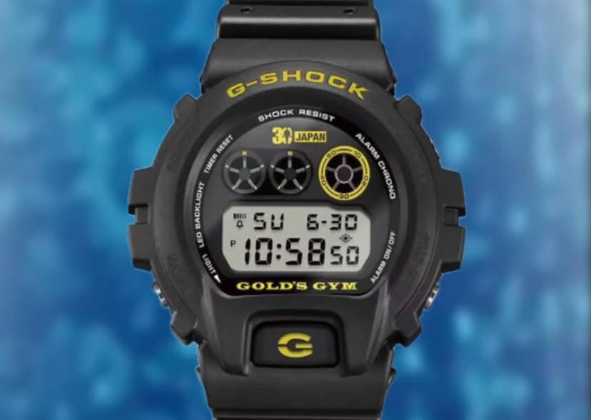 CASIO و Golds Gym تتعاونان لإطلاق إصدار محدود من GShock DW6900 في يوليو