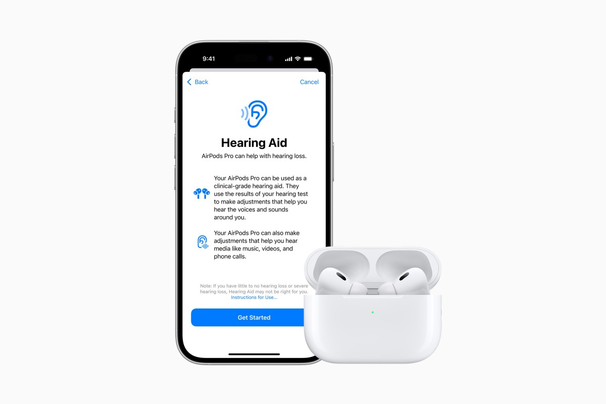 AirPods Pro 2 تحصل على ميزة مساعدة السمع في المملكة المتحدة