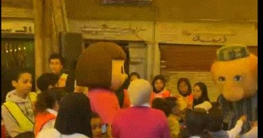 كرنفال شعبى فى مائدة إفطار أهالى العمرانية.. فيديو