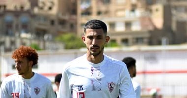 استبعاد أحمد فتوح من مباراة الزمالك والمصري لإصابته بنزلة برد