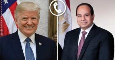 الرئيس السيسي يجرى اتصالا بـترامب.. ويؤكد تطلع مصر لاستكمال العمل المشترك