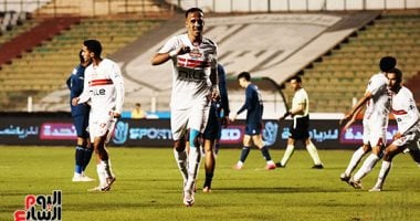 75 دقيقة.. الزمالك يوسع الفارق مع إنبى لهدفين دون رد وخروج ناصر منسى.. صور