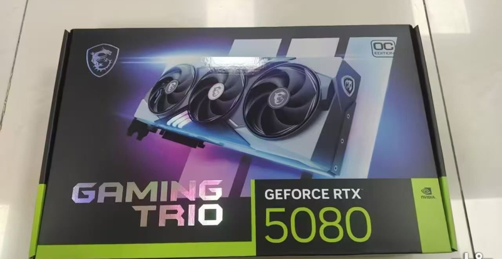 صور تؤكد على المواصفات الرئيسية لكرت الشاشة GeForce RTX 5080 المرتقب CES2025