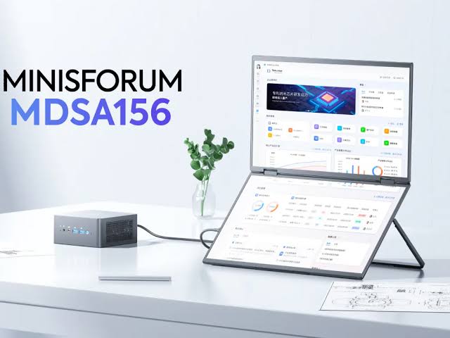 Minisforum MDSA156: تبلغ تكلفة الشاشة المزدوجة المحمولة الجديدة أقل من 250 دولارا