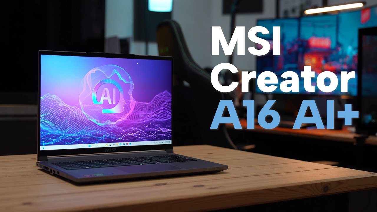 استعراض للحاسوب MSI Creator A16 AI: نسخة AMD Ryzen AI 9 365 و RTX 4060