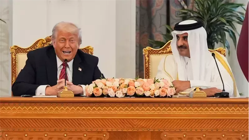 خطفت الأضواء ..أغلى من الصفقات ما الهدية التي قدمها أمير قطر لترمب020 خطفت الأضواء ..أغلى من الصفقات ما الهدية التي قدمها أمير قطر لترمب