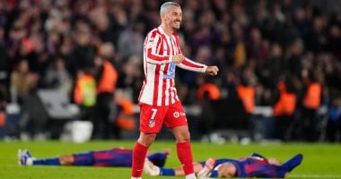 أتلتيكو مدريد يتأهل إلى نهائى كأس ملك إسبانيا للمرة الـ20 فى تاريخه