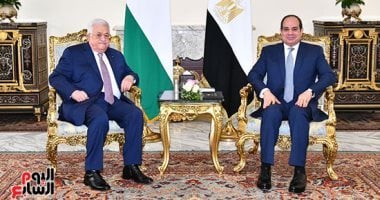 أبو مازن: الشعب الفلسطيني يدرك ويقدر دور مصر الداعم للقضية