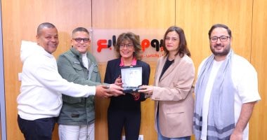 اليوم السابع يكرم النجمة سماح أنور بعد نجاح حكاية نرجس وعرض وطلب