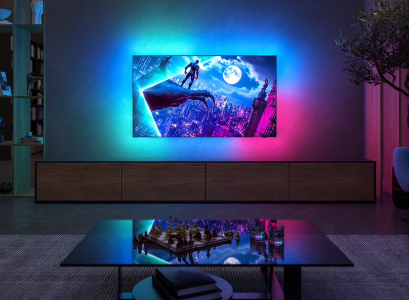 تلفاز Philips OLED950 الرائد مع شاشة TANDEM OLED بقوة 3700 nits