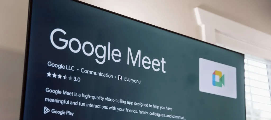 جوجل قد تزيل دعم Google Meet من Google TV و Android TV