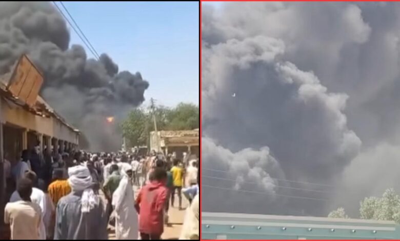 استهداف مستودع وقود في الضعين بشرق دارفور