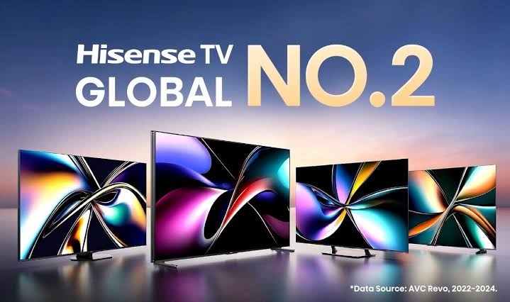 Hisense تحافظ على مركزها كثاني أكبر علامة تجارية للتلفاز عالميا للعام الثالث على التوالي