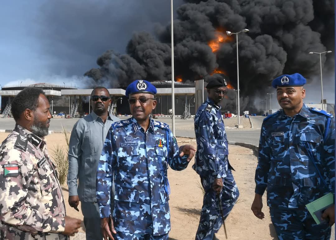 الشرطة السودانية تكشف عن قصف صاروخي على فندق في بورتسودان020 الشرطة السودانية تكشف عن قصف صاروخي على فندق في بورتسودان