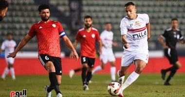 الطللائع يحرز هدف التعادل أمام الزمالك في الدقيقة 55 22.. صور