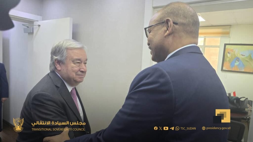 مساعد قائد الجيش السوداني إبراهيم جابر يبلغ غوتيريش أمر مهم عن مسيرات الإمارات ويشارك في قمة بغداد بدلا عن البرهان020 مساعد قائد الجيش السوداني إبراهيم جابر يبلغ غوتيريش أمر مهم عن مسيرات الإمارات ويشارك في قمة بغداد بدلا عن البرهان