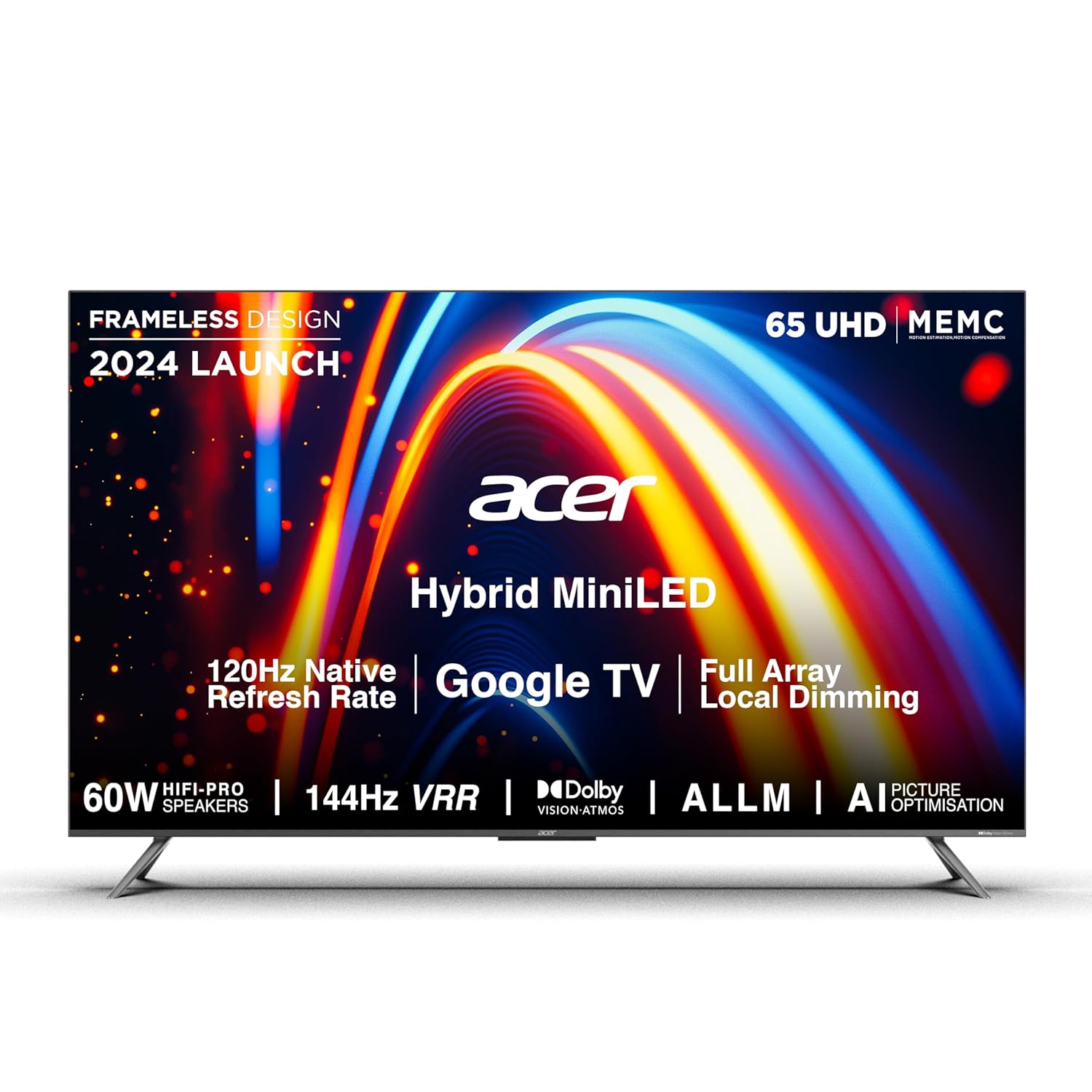 Acer تطلق أجهزة تلفاز MSeries Hybrid MiniLED 4K بأسعار تنافسية في الهند