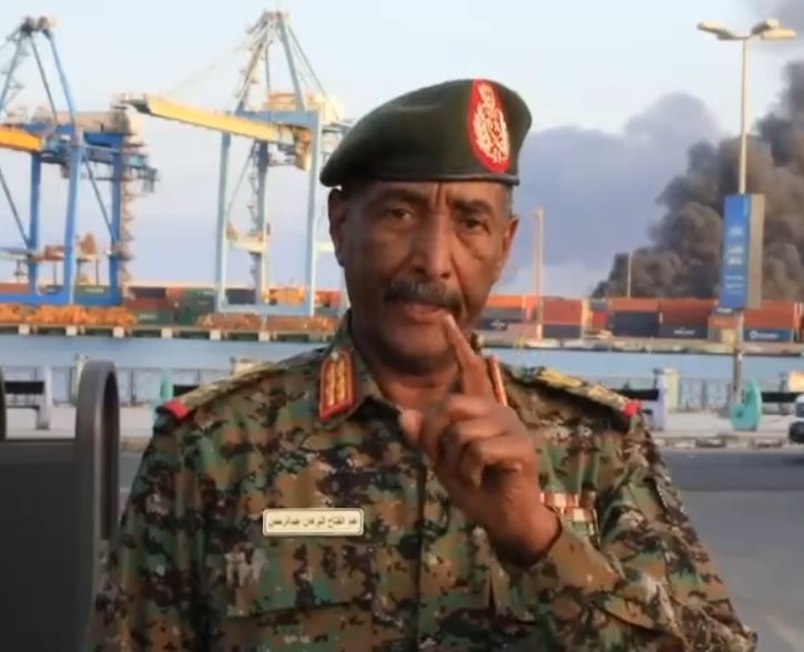 البرهان : هذه الأفعال لن ترهب الشعب السوداني.. شاهد