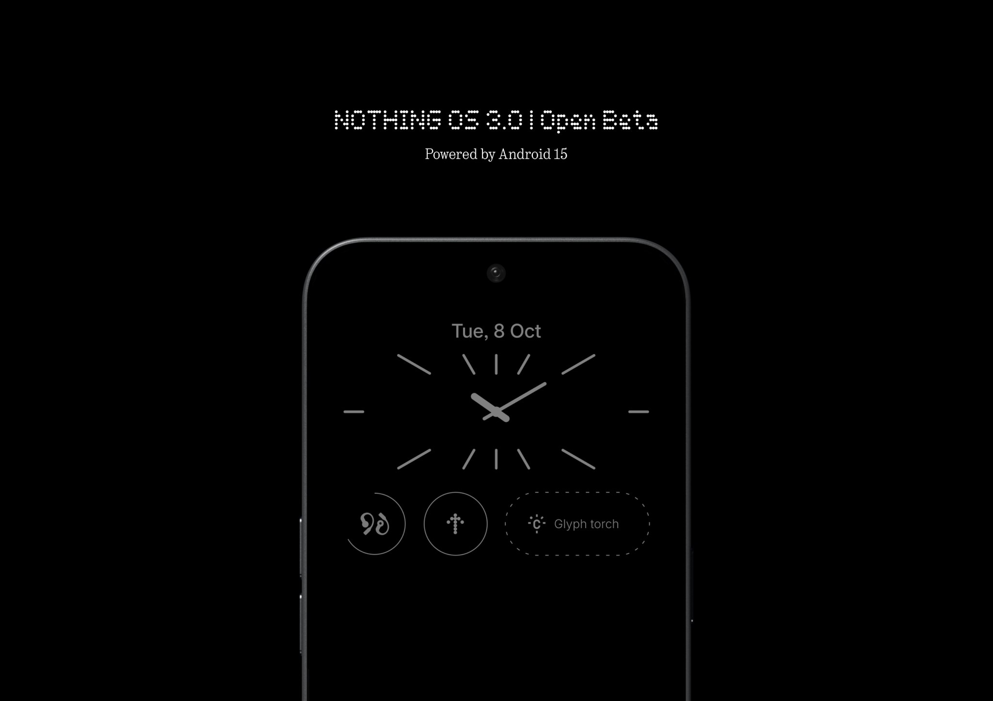 الإصدار التجريبي 3.0 من Nothing متاح الآن لهاتف Phone 2a