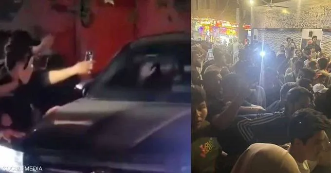 شاهد... الرئيس السوري يتجول بسيارة في شوارع دمشق وسط ترحيب من المواطنين020 شاهد... الرئيس السوري يتجول بسيارة في شوارع دمشق وسط ترحيب من المواطنين
