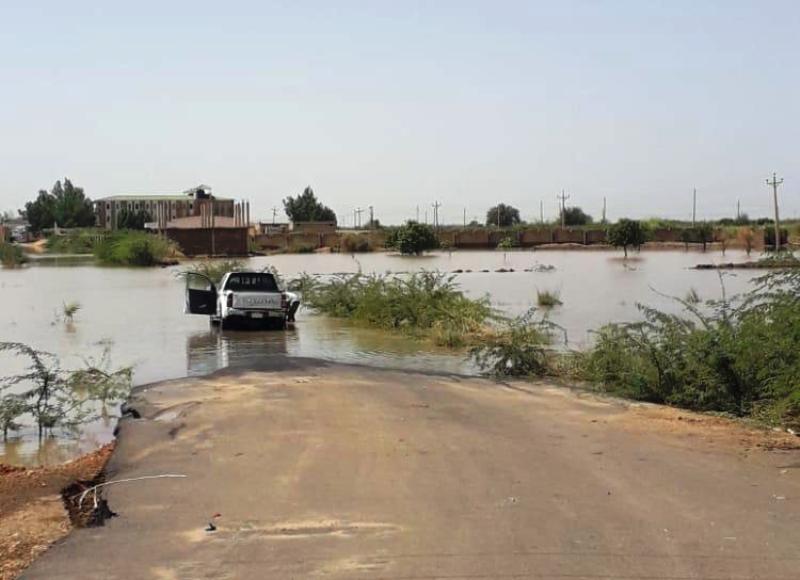 نداء الوسط: المياه تغمر قرى بالجزيرة بسبب تخريب الدعم السريع لقنوات الري