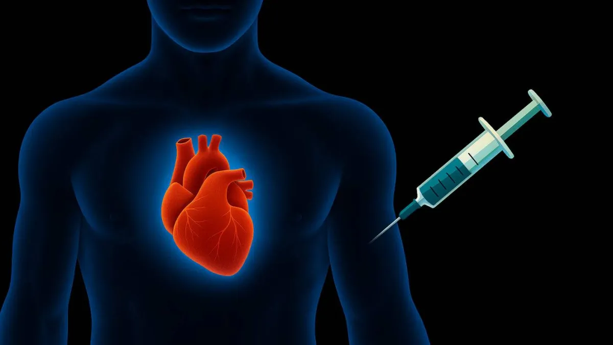 حقنة مبتكرة تساعد على التعافي من النوبة القلبية