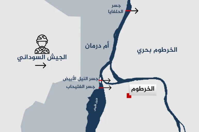 الجيش يواصل تقدمه في الخرطوم بحري ومعارك ضارية في جبهات عديدة بالعاصمة