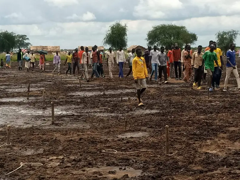 هربًا من الأحداث في ود مدني وصول 70 مواطنًا جنوب سودانيًا إلى منطقة جودة الحدودية