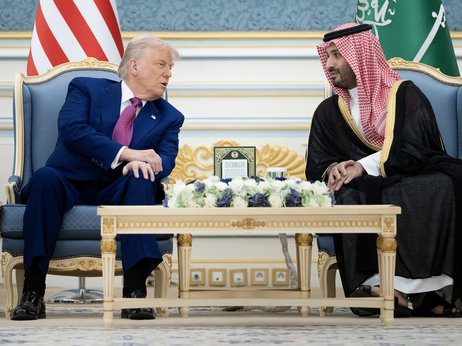 ابن سلمان وترامب يعقدان مباحثات في الرياض020 ابن سلمان وترامب يعقدان مباحثات في الرياض