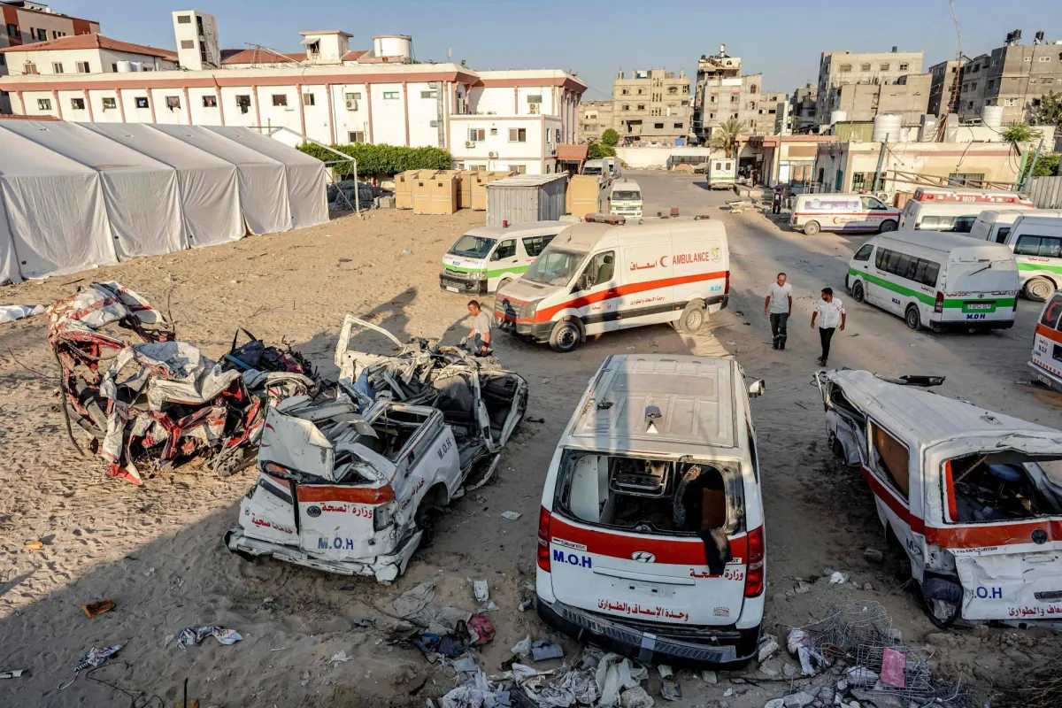 الهلال الأحمر الفلسطيني: نجاة مسعف من إطلاق نار في غزة بعد توسله بالعبرية020 الهلال الأحمر الفلسطيني: نجاة مسعف من إطلاق نار في غزة بعد توسله بالعبرية