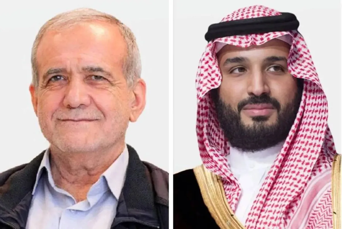ولي العهد السعودي يعزي الرئيس الإيراني في ضحايا اعتداءات إسرائيل020 ولي العهد السعودي يعزي الرئيس الإيراني في ضحايا اعتداءات إسرائيل