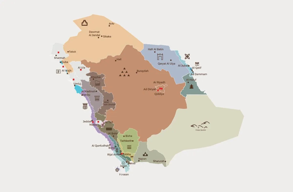 ولي العهد السعودي يطلق خريطة العمارة السعودية بـ19 طرازا