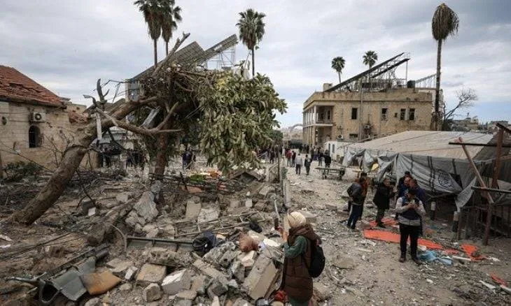 الجيش الإسرائيلي يؤكد قصفه المستشفى المعمداني في غزة متهما عناصر مسلحة باستخدامه020 الجيش الإسرائيلي يؤكد قصفه المستشفى المعمداني في غزة متهما عناصر مسلحة باستخدامه