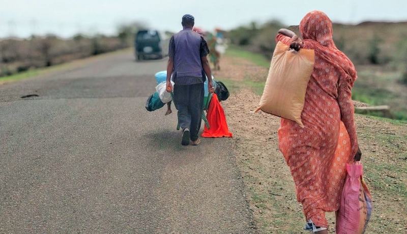 مقاومة حجر العسل: موجة نزوح واسعة للأهالي خوفا من انتقام الدعم السريع