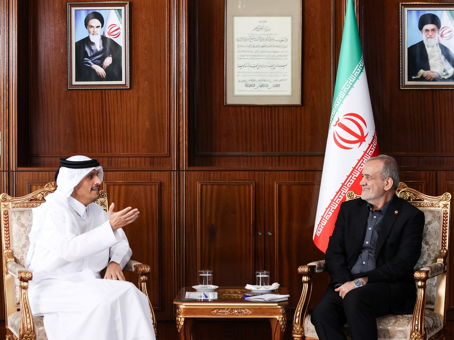 الرئيس الإيراني: تعاوننا مع قطر سيحقق تحولات إيجابية بالمنطقة020 الرئيس الإيراني: تعاوننا مع قطر سيحقق تحولات إيجابية بالمنطقة