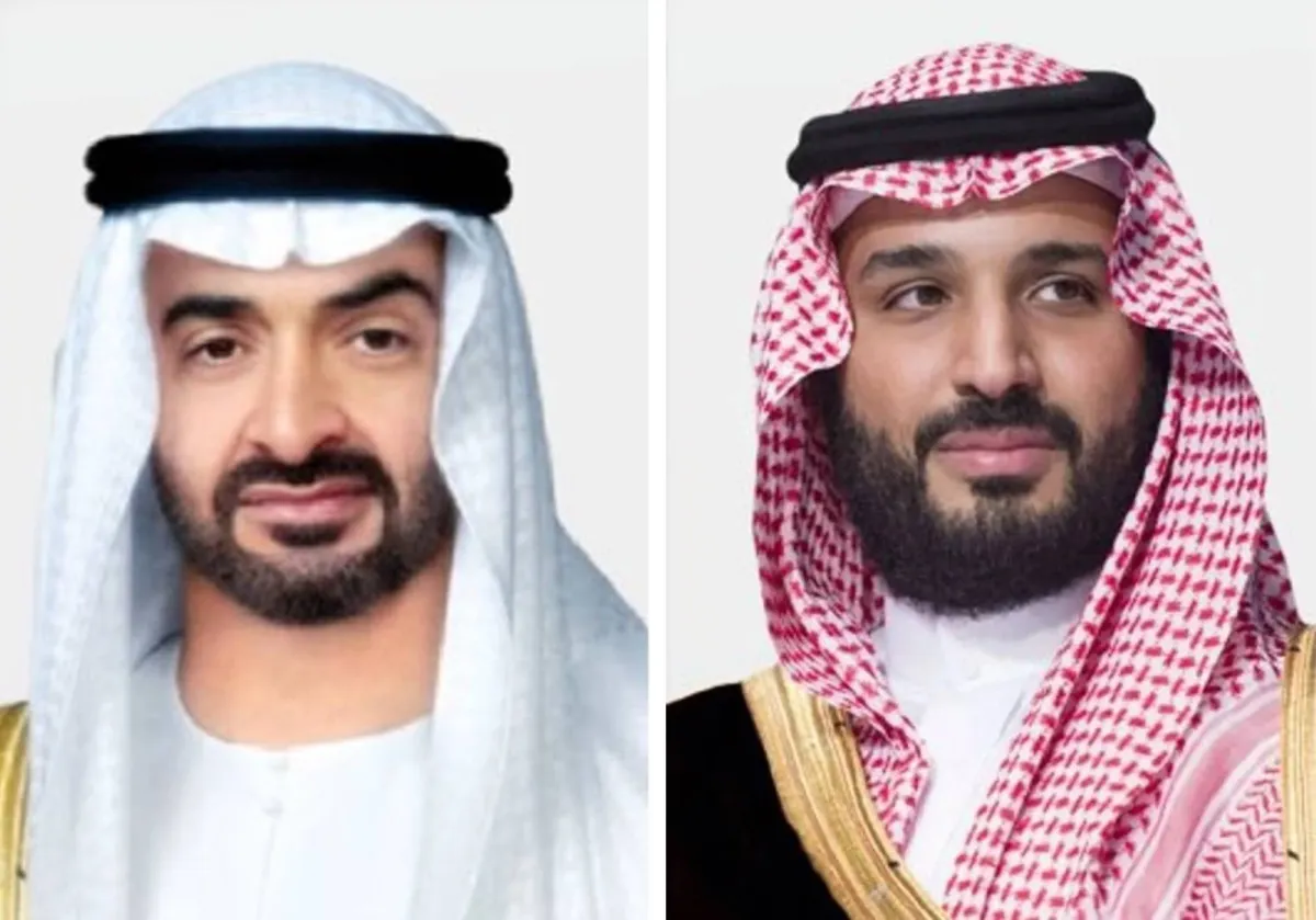 ولي العهد السعودي ورئيس الإمارات يبحثان المستجدات الإقليمية