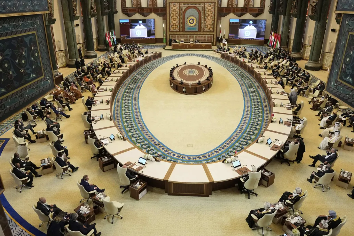 قمة بغداد... دعوات لوقف النار في غزة ورفض لتهجير الفلسطينيين020 قمة بغداد... دعوات لوقف النار في غزة ورفض لتهجير الفلسطينيين