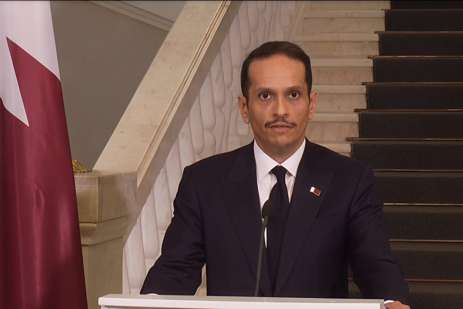 رئيس الوزراء القطري: هجمات إسرائيل بغزة تؤكد عدم اهتمامها بالمفاوضات020 رئيس الوزراء القطري: هجمات إسرائيل بغزة تؤكد عدم اهتمامها بالمفاوضات